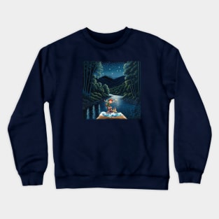 Books Open The Door To A Magical World Crewneck Sweatshirt